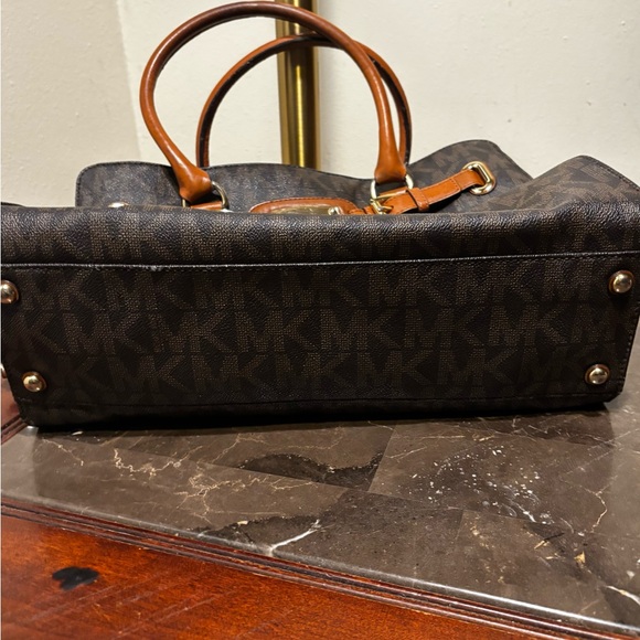 Michael Kors Brown Signature Tote - Picture 4 of 5